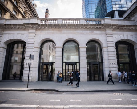 The Daily Telegraph office in Victoria, central London
