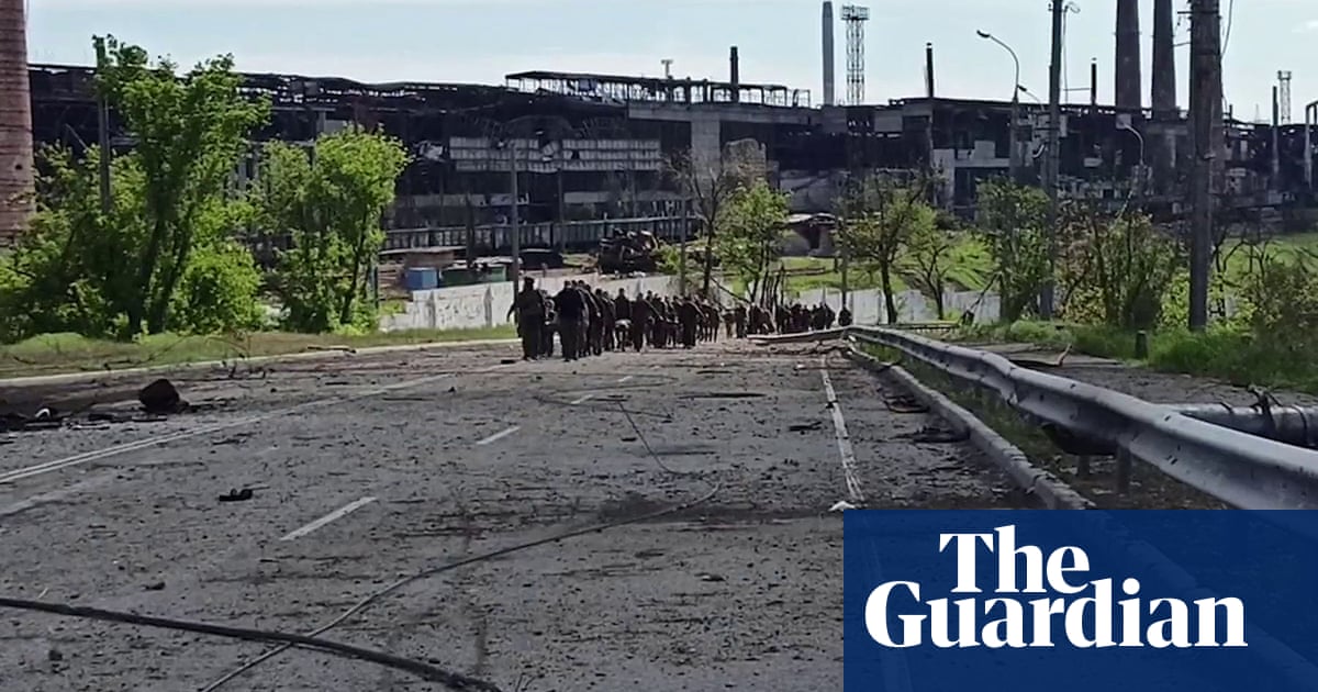 Hundreds more Ukrainians surrender at Mariupol steel plant, Russia claims