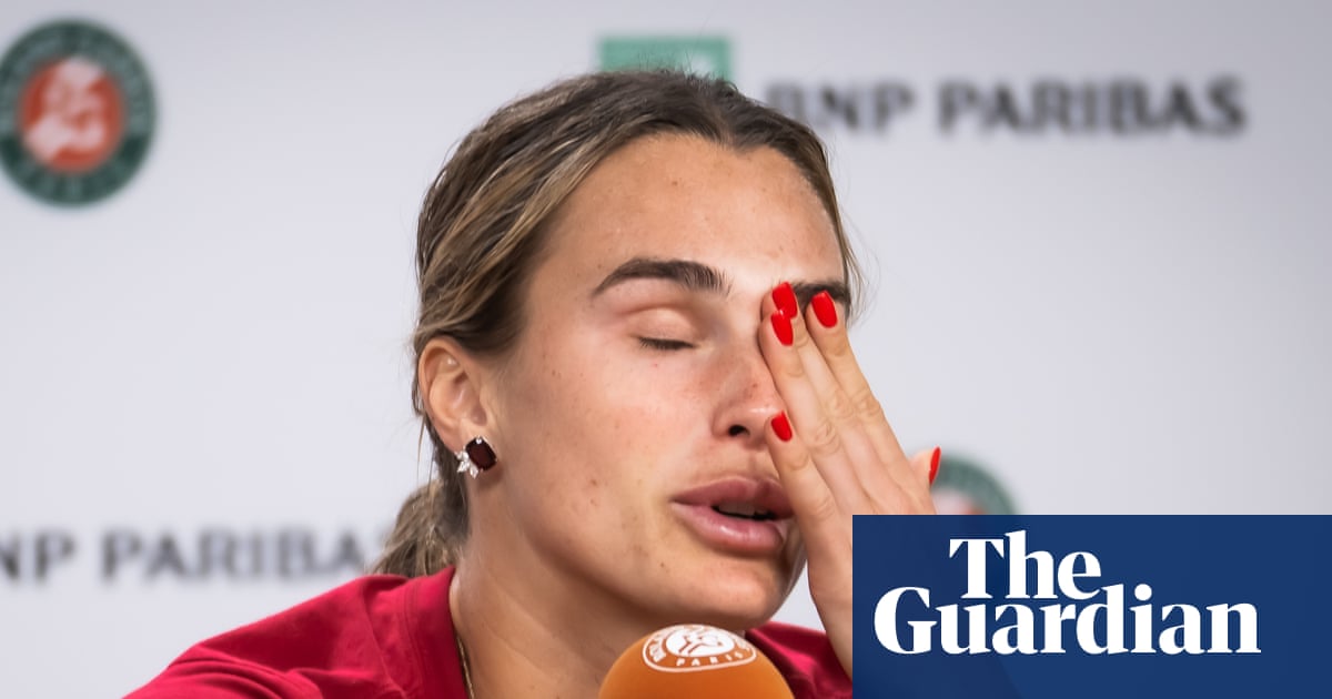 'I just want to quit right now': Sabalenka after shock French Open defeat – video