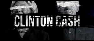 A PR image for the Clinton Cash documentary