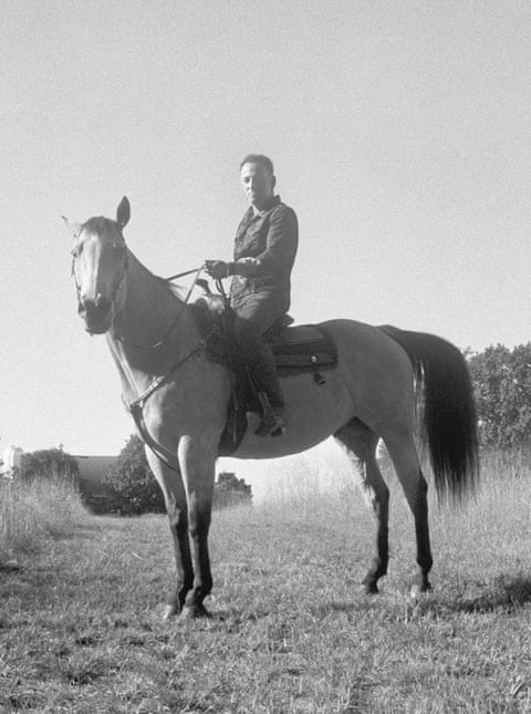 Bruce Springsteen on a horse