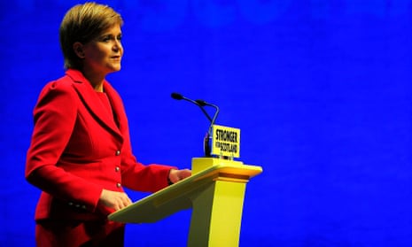 Nicola Sturgeon could announce a push for a second referendum at the forthcoming SNP spring conference.
