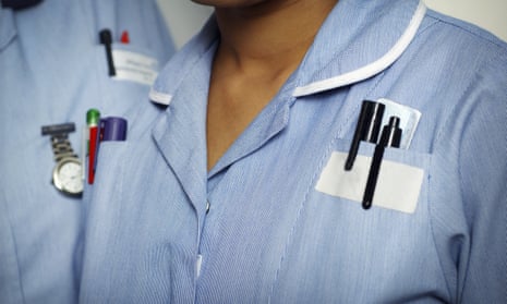 There is a shortage of NHS nurses.