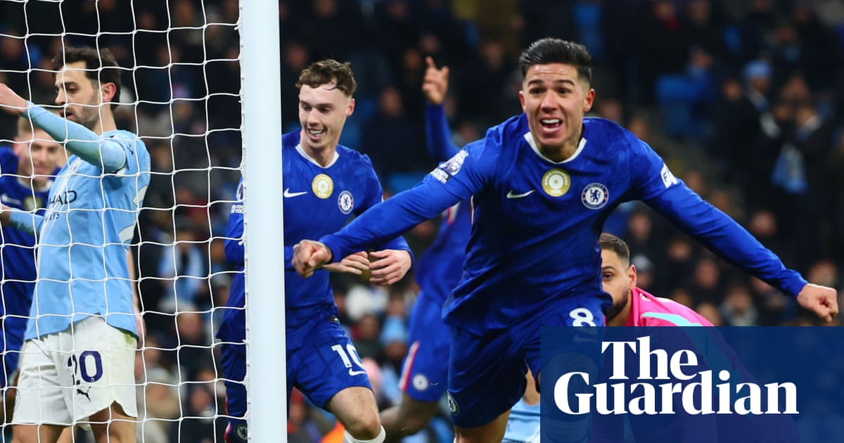 Enzo Fernández stuns Manchester City with last-gasp equaliser for managerless Chelsea