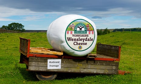Advertisement for Wensleydale Cheese.