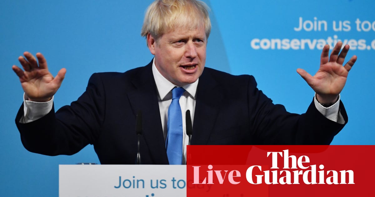 Trump Claims Boris Johnson Popular In Uk Because He S Seen As Britain S Trump As It Happened Politics The Guardian