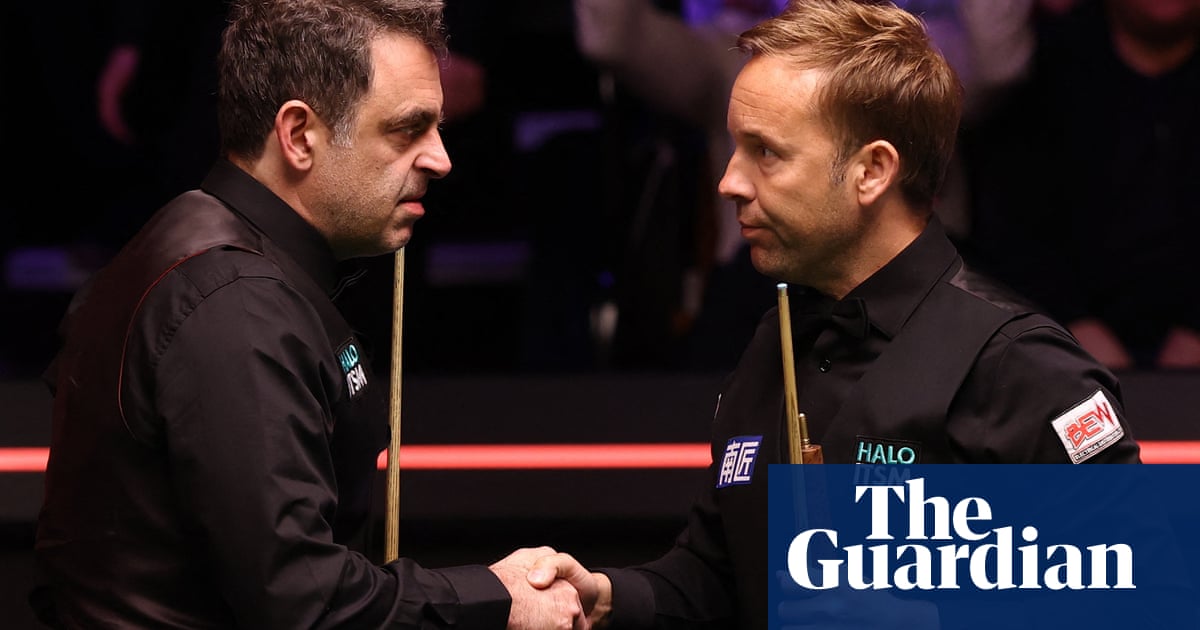Ronnie O'Sullivan back with a bang to beat Ali Carter in World Snooker Championship