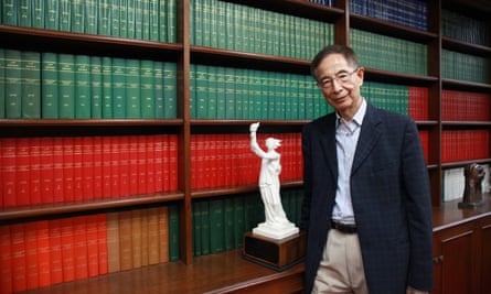 Martin Lee QC, a pro-democracy veteran, politician and barrister, in his Hong Kong chambers.