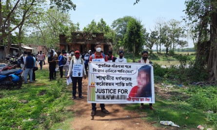 Students protesting at the rape and murder of Jana in West Bengal. Last year there were nearly 250,000 rape cases pending in Indian courts.