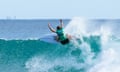 Saffi Vette of New Zealand surfs at the Gold Coast Pro 