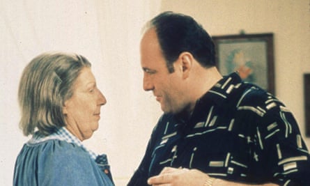 Don’t get too cocky ... Nancy Marchand as Tony’s mother Livia.