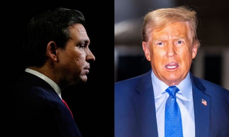 Trump and DeSantis appear to try to thaw relationship with breakfast meeting