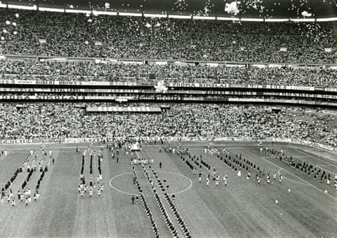 The opening ceremony of the 1971 Women’s World Cup in Mexico.