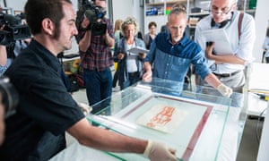 Preparations for the new exhibition of art from Gurlitt’s hoard at the Kunstmuseum Bern