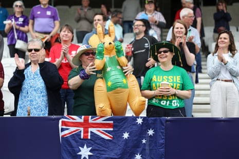 Some Australian fans at Headingley.