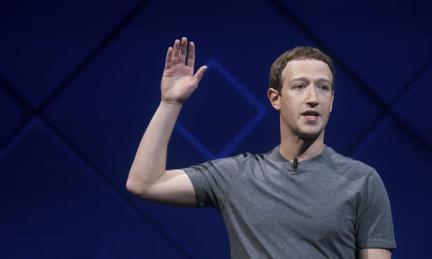 Facebook CEO Mark Zuckerberg speaks at his company’s annual F8 developer conference on 18 April.
