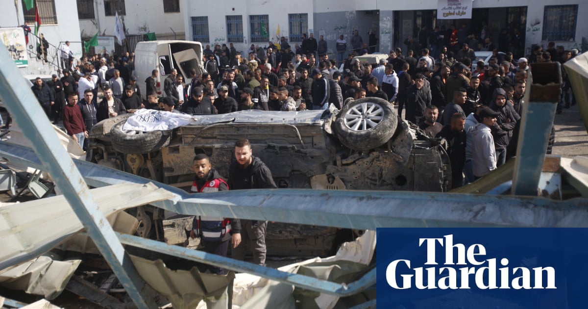 Concerns over escalating violence after Israeli forces kill nine Palestinians during West Bank raid - The Guardian