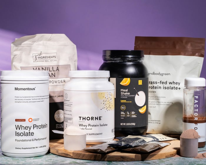 Image accompanying the story: 'Straight out of a loveless, passion-free factory from Protein Inc': the best (and worst) protein powders