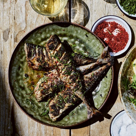 Charcoal sardines  Jamie Oliver recipes