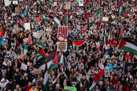 The protesters from above