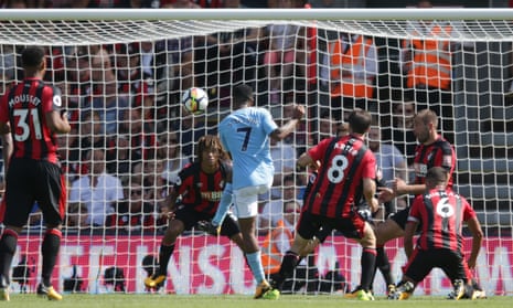 Bournemouth goalkeeper Asmir Begovic complained that added time ‘should’ve been five minutes’ after Raheem Sterling’s 97th-minute winner.
