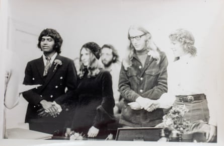Bev at her first wedding