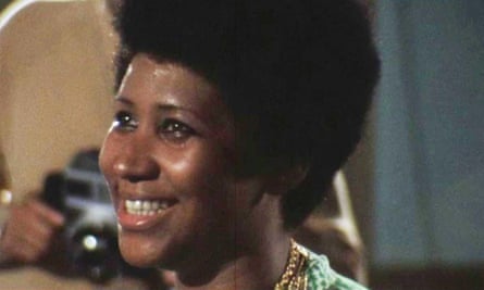 Aretha Franklin in Amazing Grace.