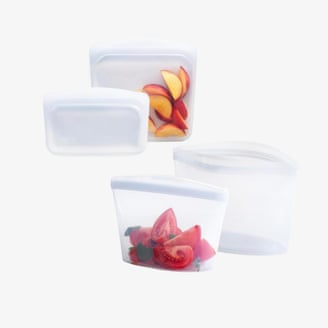 Break up with your plastic food storage. Stasher’s reusable bags are nontoxic, durable and now on sale | food 1000