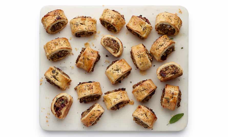 Felicity Cloake’s vegetarian sausage rolls prioritise umami flavours.