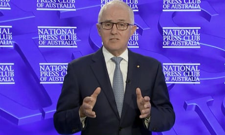 Malcolm Turnbull addresses the National Press Club