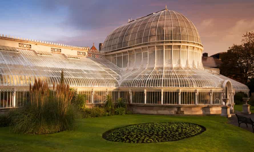 La Palm House aux jardins botaniques de Belfast