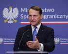 Poland rail sabotage blasts ‘act of state-sponsored terror’ by Russia, says Polish foreign minister – Europe live