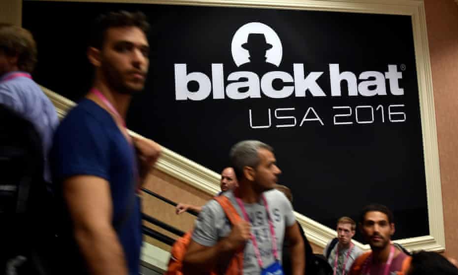 Attendees at Black Hat, a hackers conference in Las Vegas. Organizers say they hope the fundraiser is a first step in security professionals becoming more politically active. 