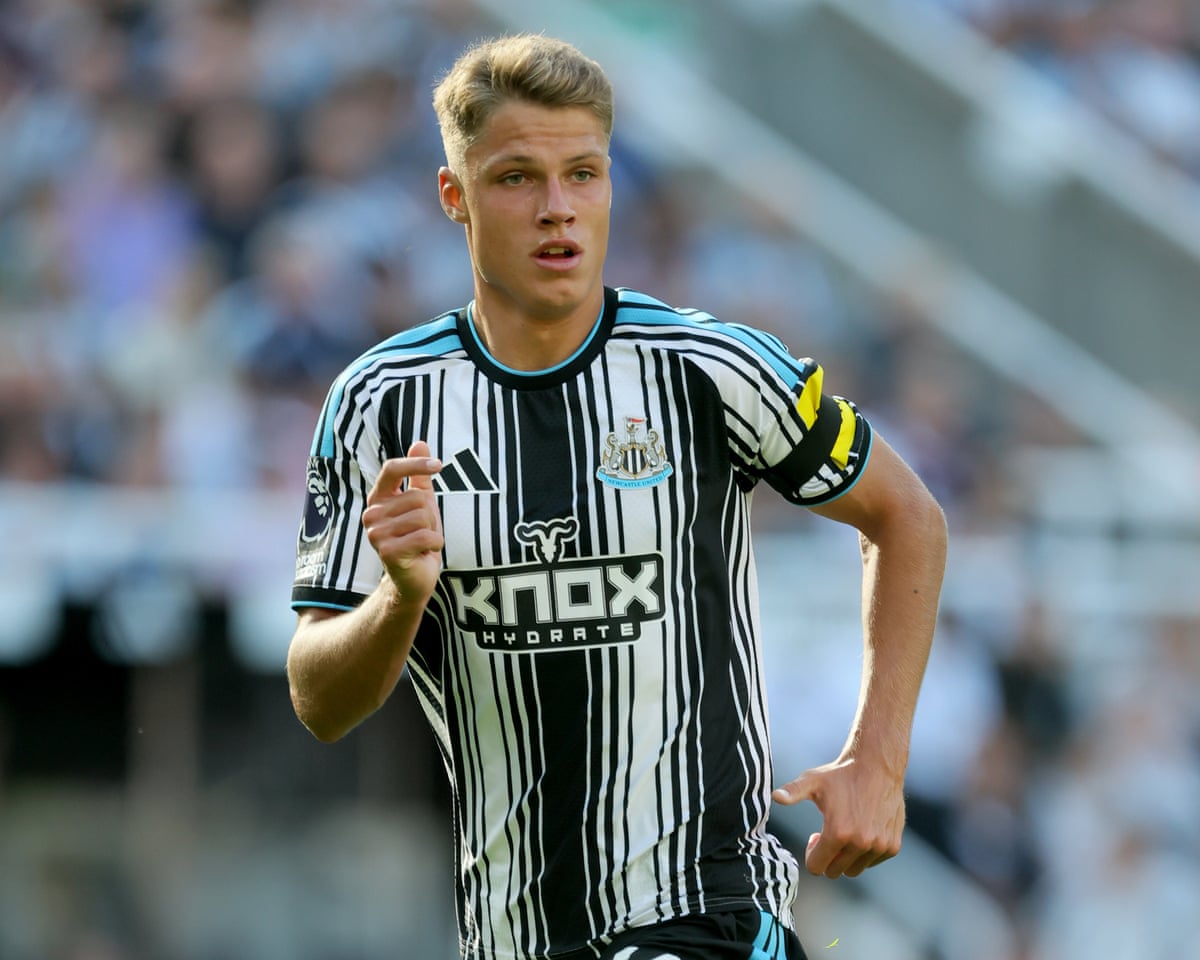 Premier League teenage transfers scout analyzing game film at stadium
