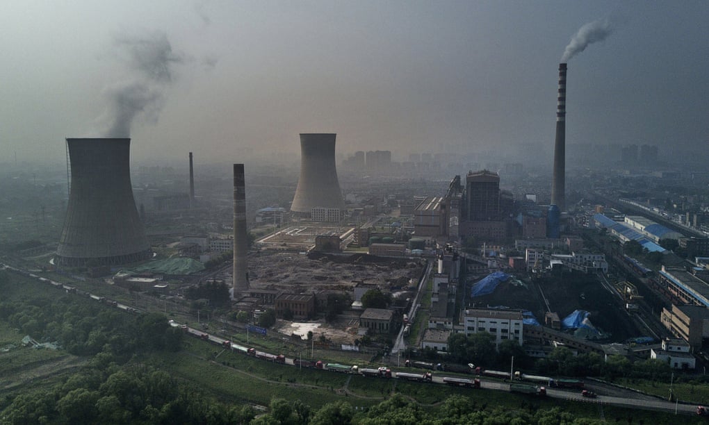 China coal fired plant