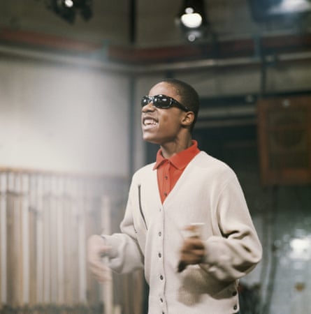 Let the weekend begin! … Stevie Wonder performs on the Ready Steady Go!’ in December 1963.