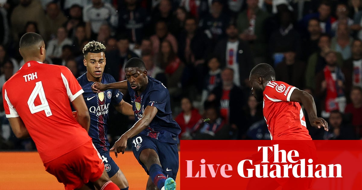 Paris Saint-Germain v Bayern Munich: Champions League semi-final, first leg – live