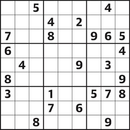 sudoku 4491 expert life and style the guardian