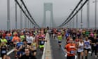 'Today says everything about New York': marathon runners reject terror threat