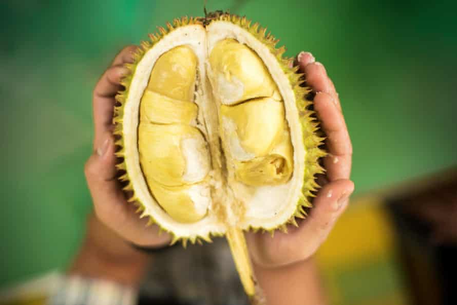 Le durian tant décrié.