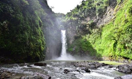Tappiya falls in Batad, Philipines