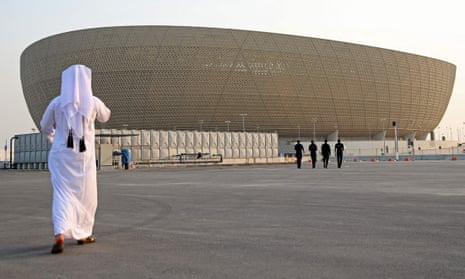 The Lusail Stadium in Doha