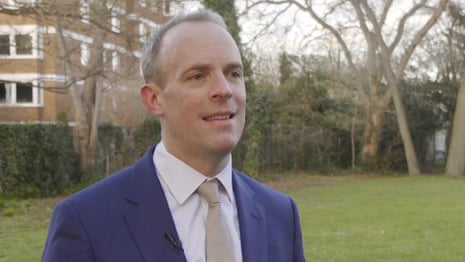 ICC issuing Putin an arrest warrant a 'historic moment', says Dominic Raab – video