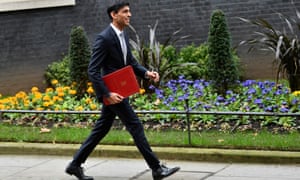 New chancellor of the exchequer Rishi Sunak.