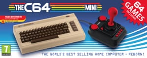 The C64 mini packaging