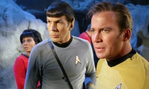 A still from The City on the Edge of Forever as it appeared on Star Trek.