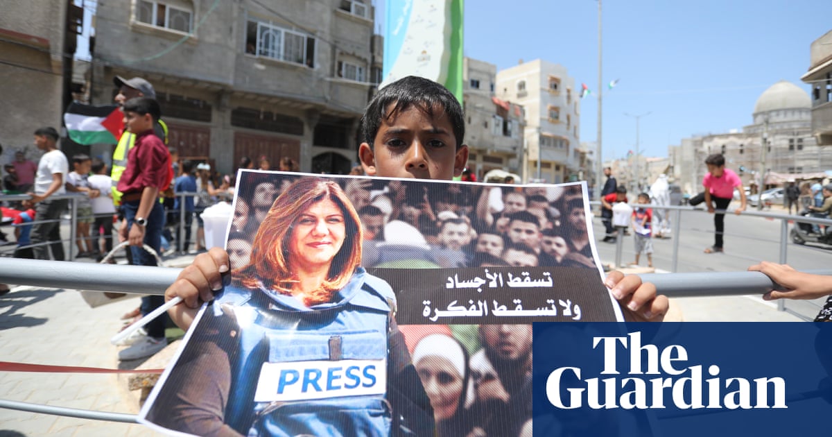 Palestinian reporter’s death highlights weakness of Israeli army investigations