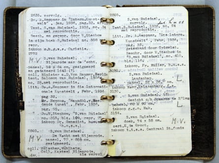 Goudstikker’s pocket notebook