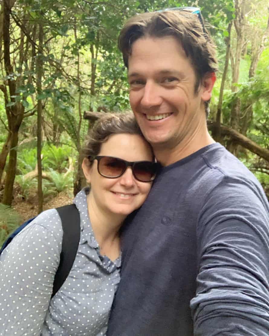 Victorians Pia Treichel and Edward Taylor were stranded following the state’s abrupt lockdown on NSW the border