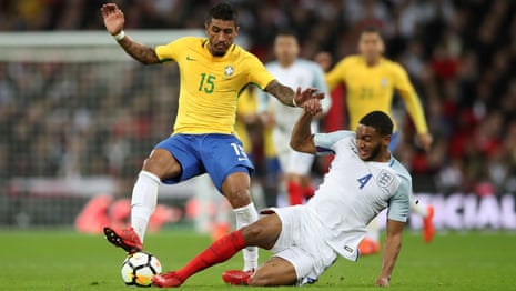 Draw with Brazil gives England belief, says Gareth Southgate – video